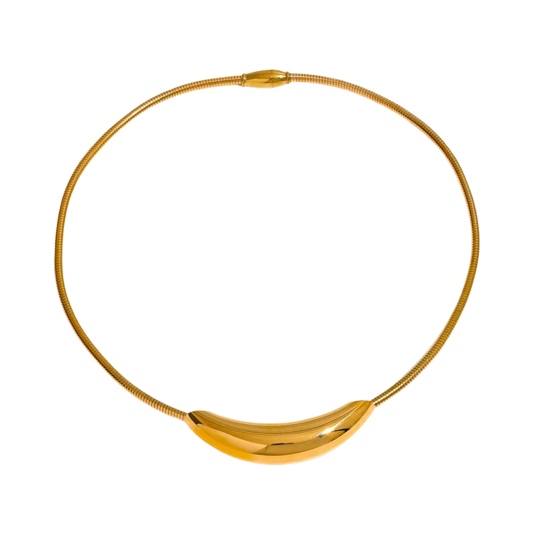 SOLID GOLD CHOKER