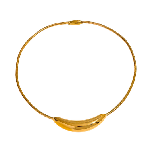 SOLID GOLD CHOKER