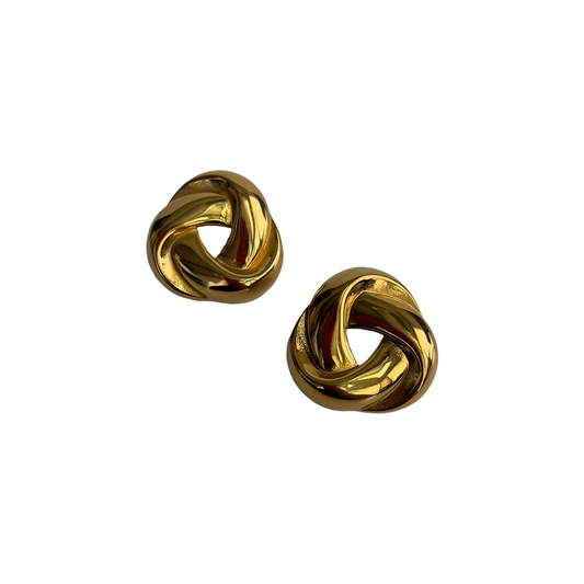 GOLD KNOT EARRINGS