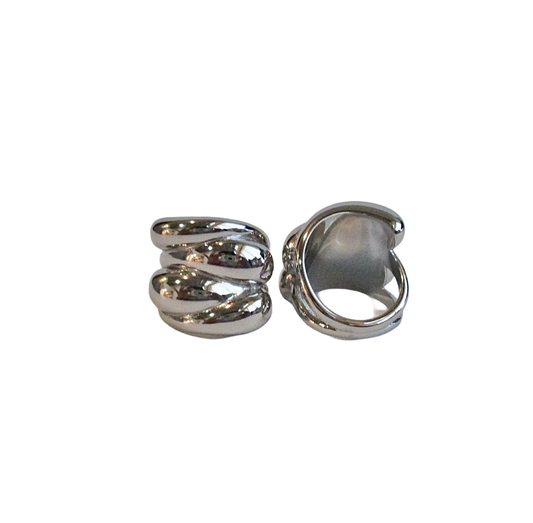 VINTAGE PALISADES RING (CHROME)