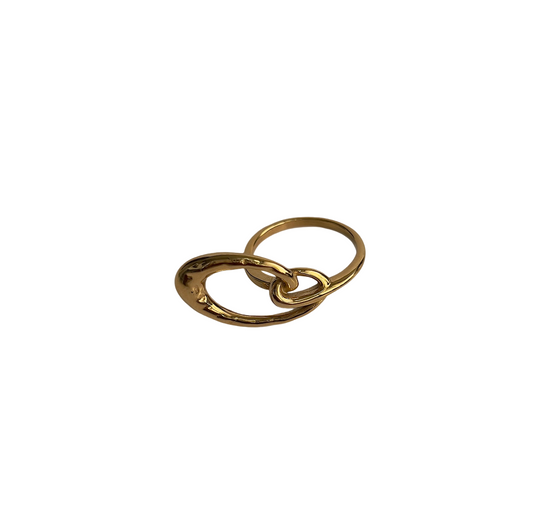 GOLD SOLSTICE RING