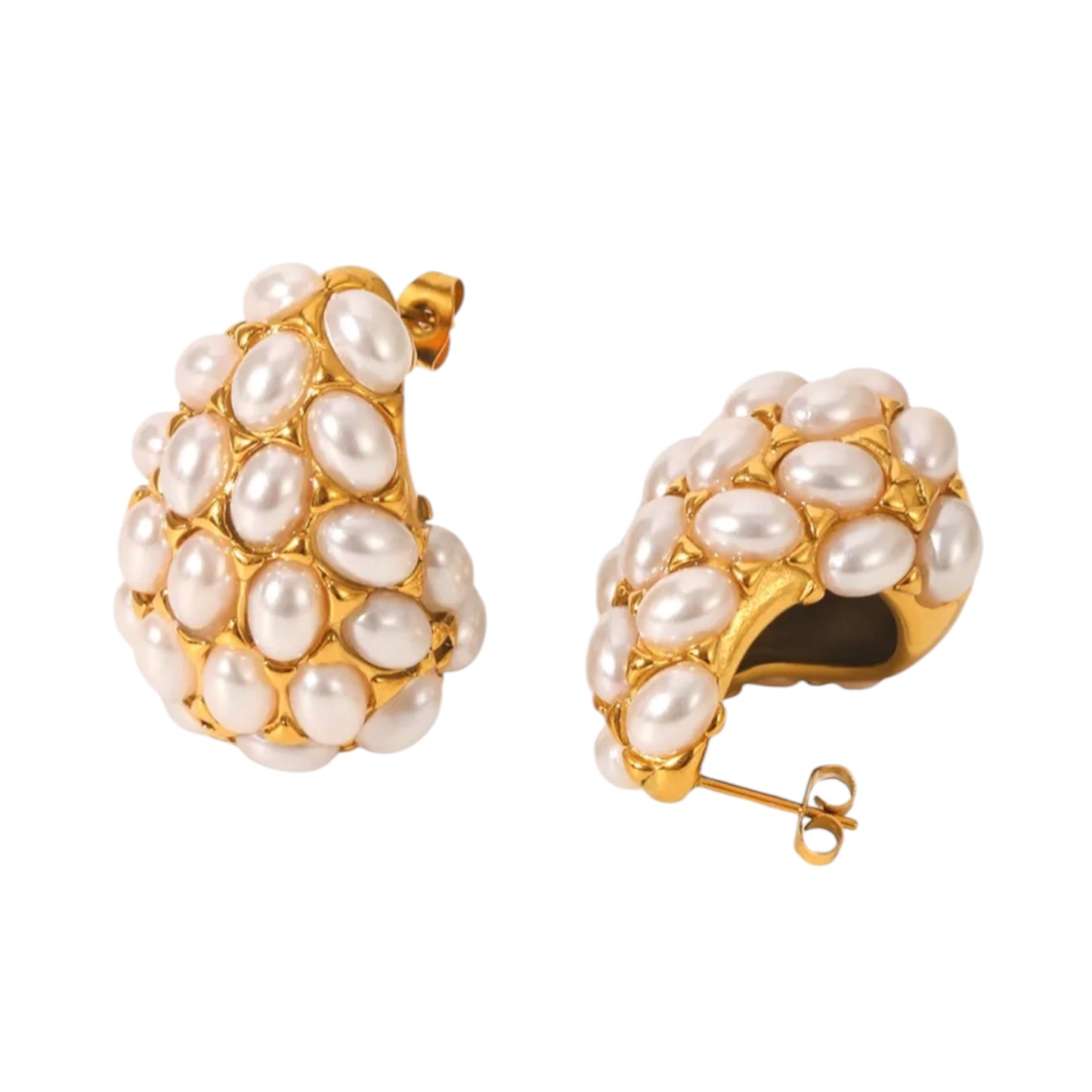 THE PEARL CLUSTER EARRINGS