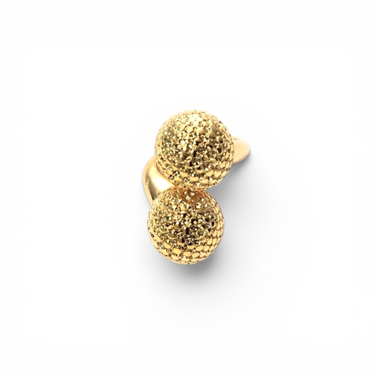 VINTAGE BALL WRAP RING