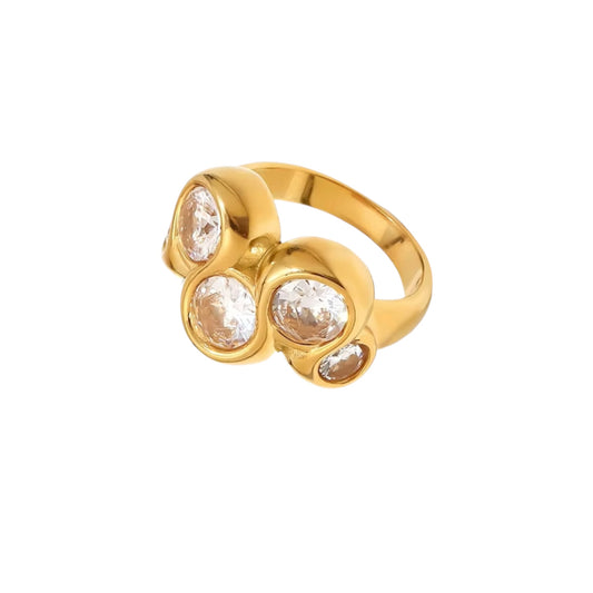 GOLD DUNE RING