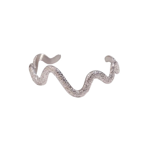 VINTAGE WAVE CUFF (CHROME)
