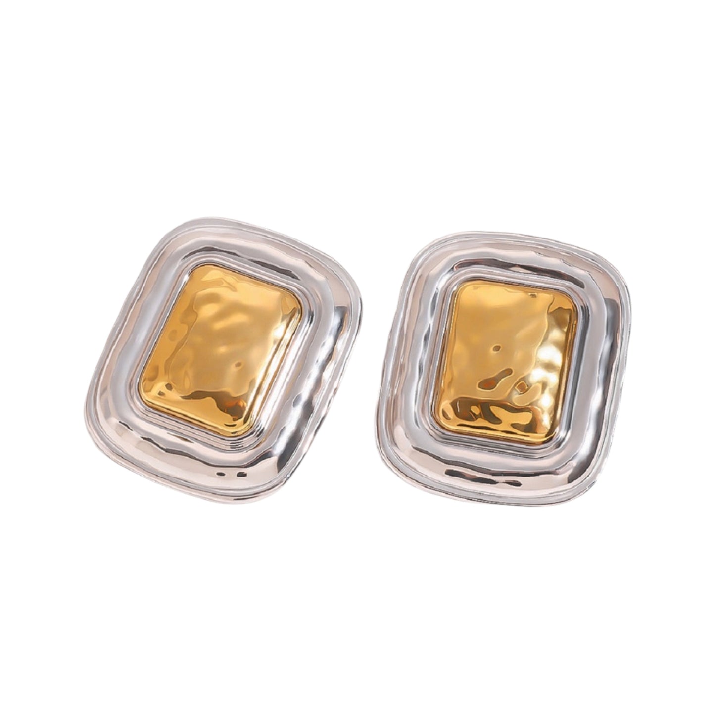 VINTAGE DUO TONE EARRINGS