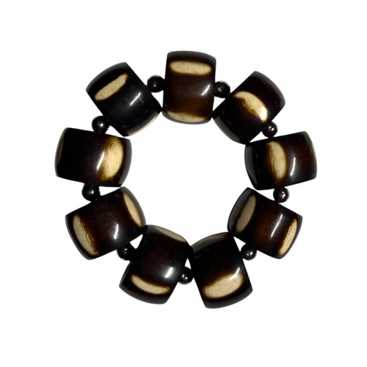MEGA MOCHA BEADED BRACELET