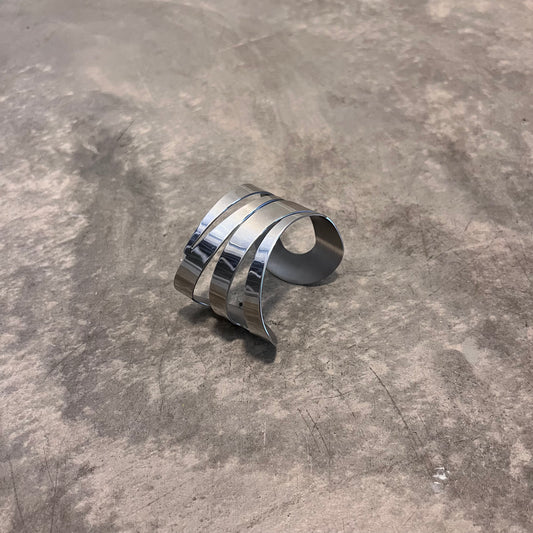 CHROME SWIRL CUFF