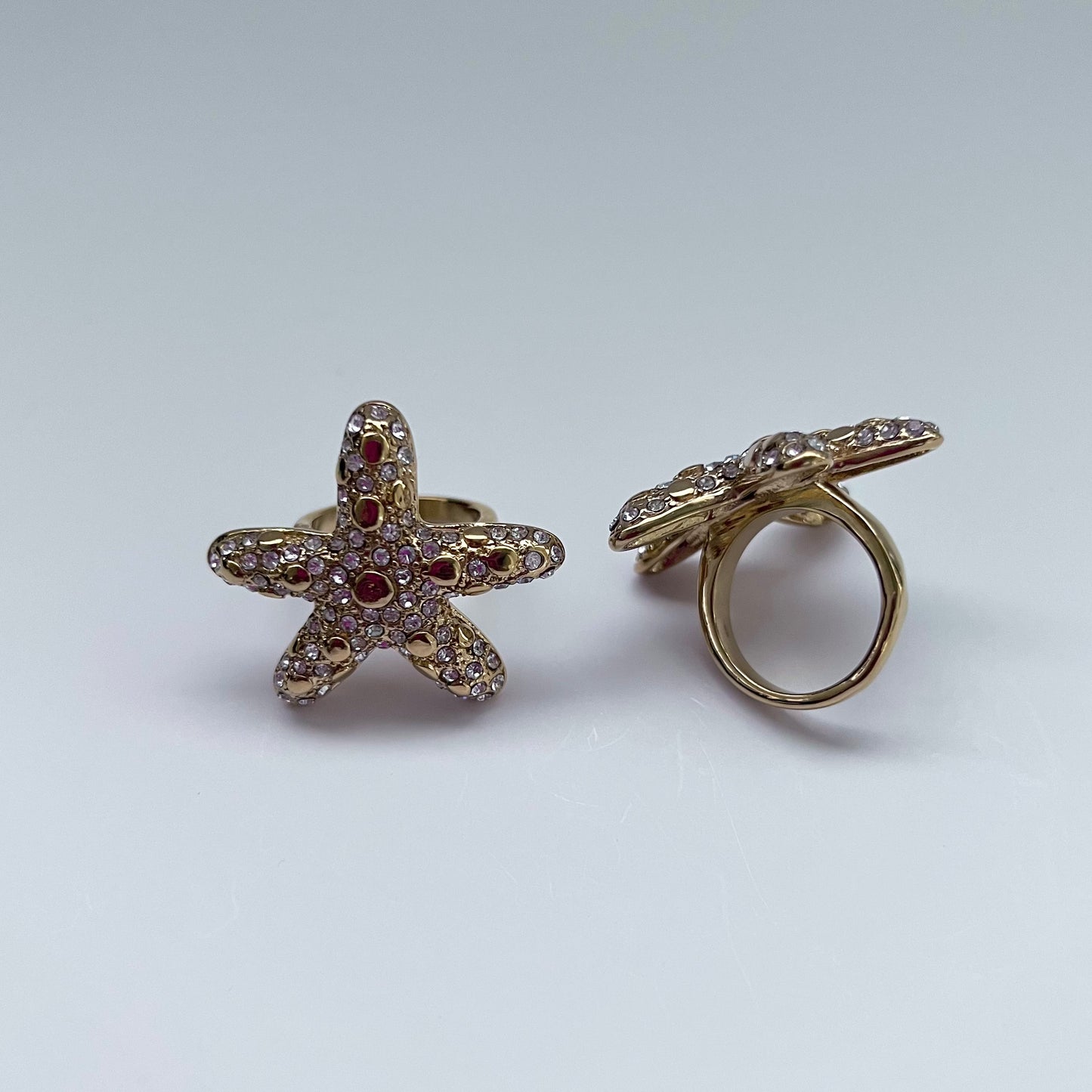 GOLD SEA STAR RING