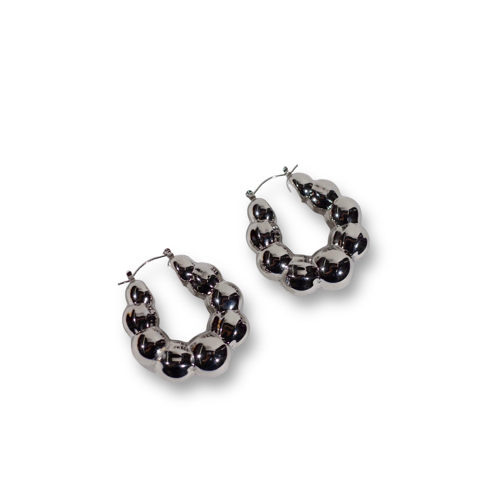 CHROME 90’S HOOPS
