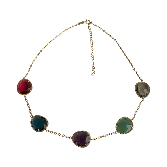 TROPICS GEMSTONE NECKLACE