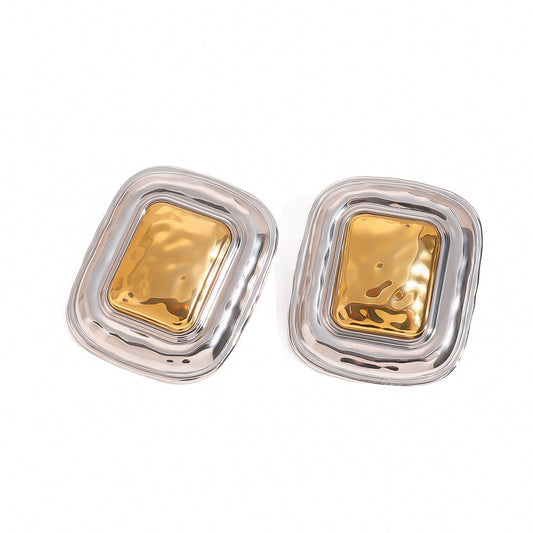 VINTAGE DUO TONE EARRINGS