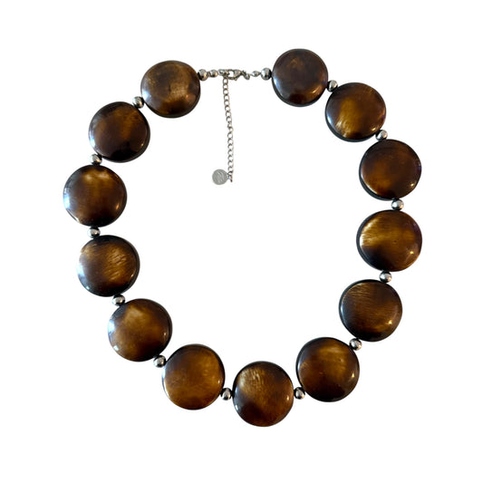THE TRUFFLE BEADED NECKLACE