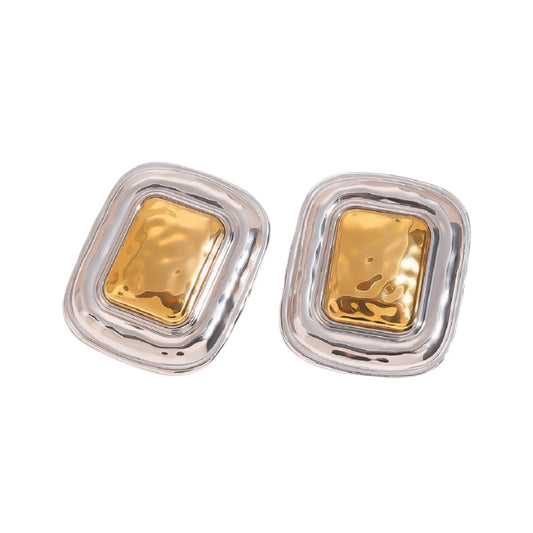 VINTAGE DUO TONE EARRINGS