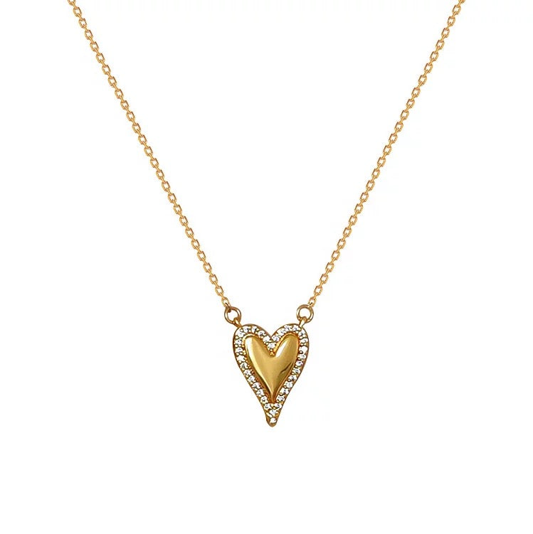 MINI ICY HEART NECKLACE